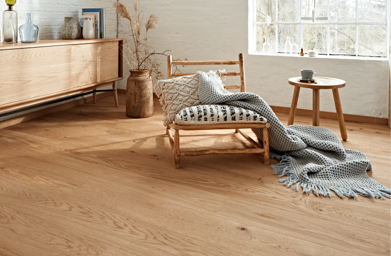 Boen oak timer flooring