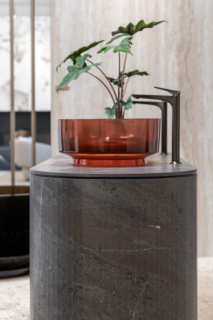 Studio Masson new showroom Antoniolupi basin