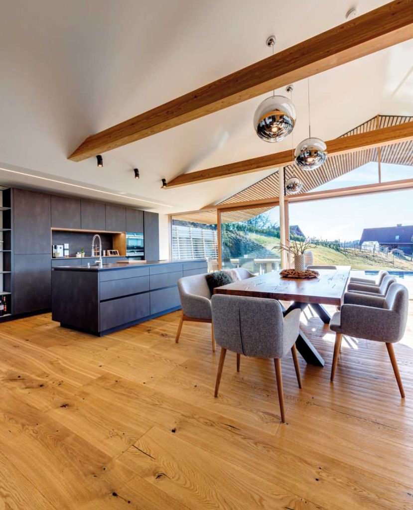 Boen engineered wood flooring for living rooms