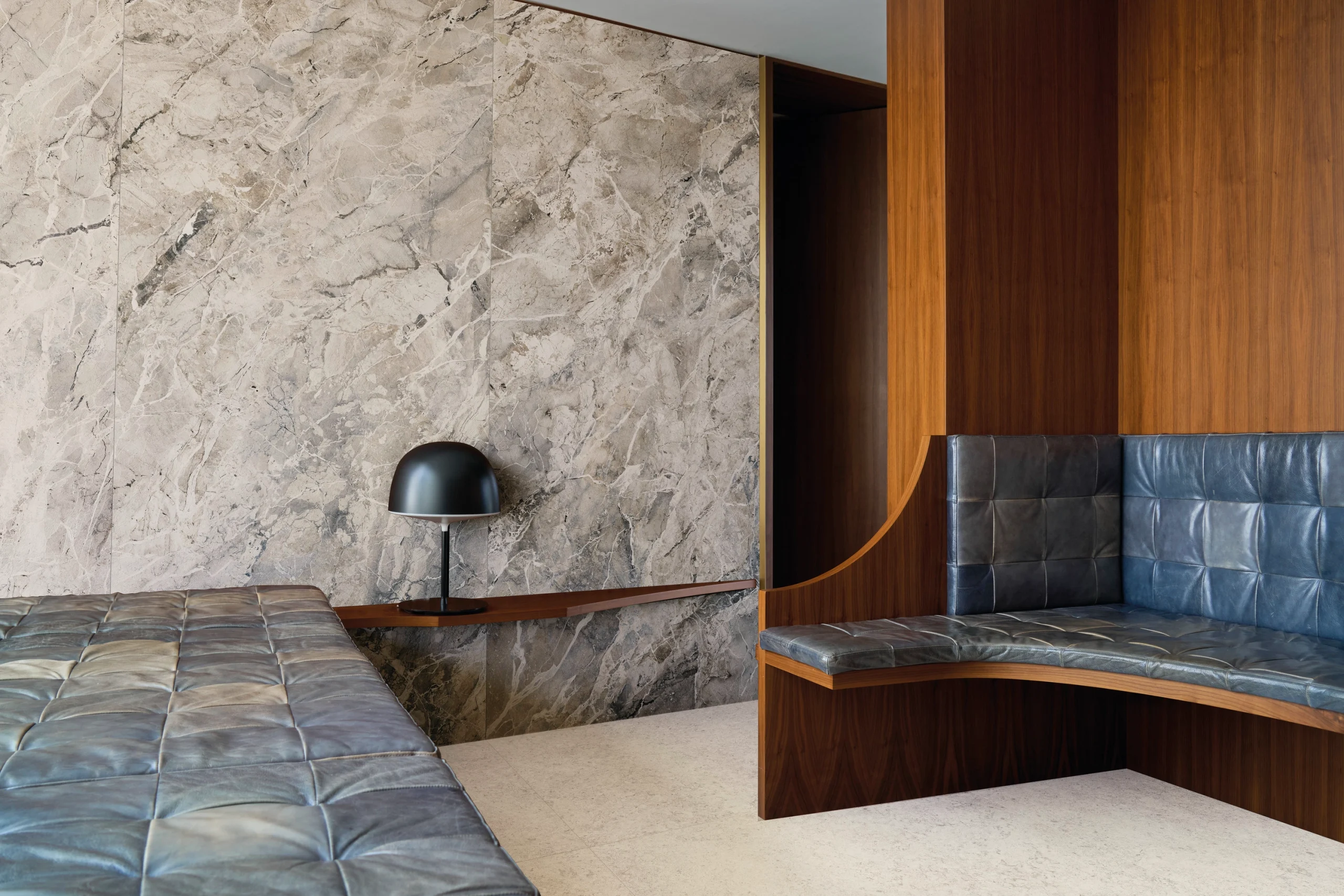 Lexicon Tiles/Slabs | Breccia Blu interior accent wall