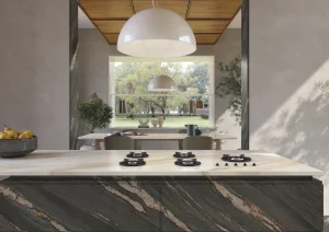 Countertops Sapienstone marble dark finish kitchen